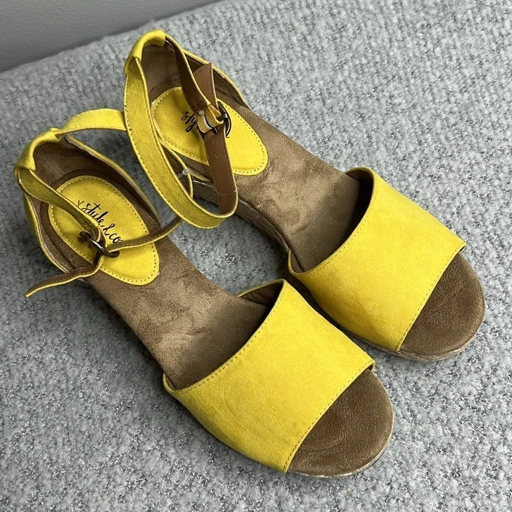 Style & Co. Womens Seleeney Open Toe‎ Casual Platform - NWOT